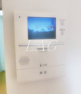 【セキュリティ】 | セレ西尾久 | モニター付きインターホンになります。