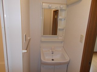 アイオーラⅡの洗面所|使いやすい洗面所です