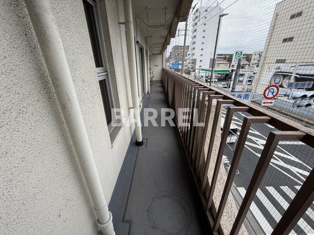 中村マンションのバルコニー