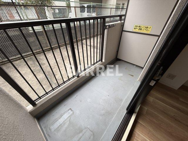 サンハイツ北豊島のバルコニー