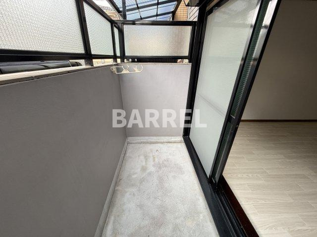 ハイツ西田のバルコニー