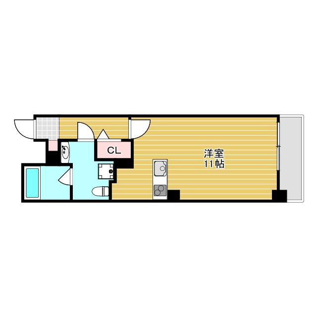 Ritz　SQUARE　Gran　Qbeの間取り