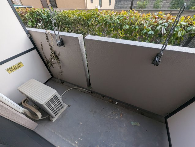 パークモダン伊丹のバルコニー