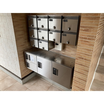 【外観】 | 集合ポスト　宅配BOX