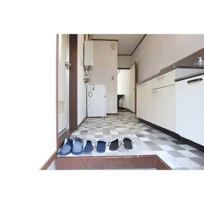 【玄関】 | お部屋が見えないのがポイント！