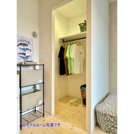 【収納】 | Ｋｕｍｕｋａｈｉ　Ｔｅｒｒａｃｅ | ☆オープン収納(モデルルーム写真)