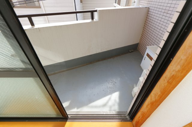 ラレーブ金町のバルコニー