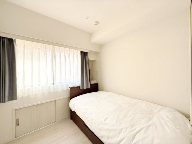 中央区湊３丁目の賃貸マンションの寝室