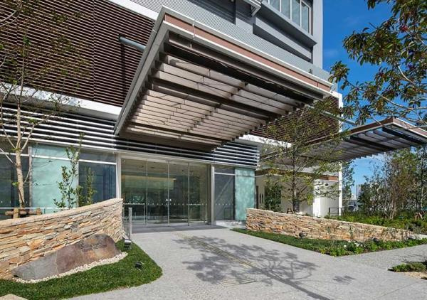 Ｂｒｉｌｌｉａ　Ｔｏｗｅｒ　有明　ＭＩＤ　ＣＲＯＳＳのエントランス