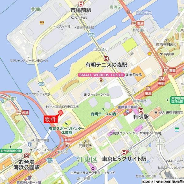 Ｂｒｉｌｌｉａ　Ｔｏｗｅｒ　有明　ＭＩＤ　ＣＲＯＳＳの地図