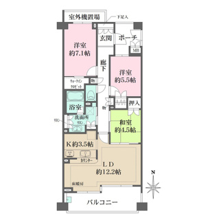 【間取り】 | パークハウス吉祥寺北町グローヴⅣ