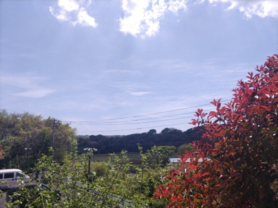 バルコニーからの景色