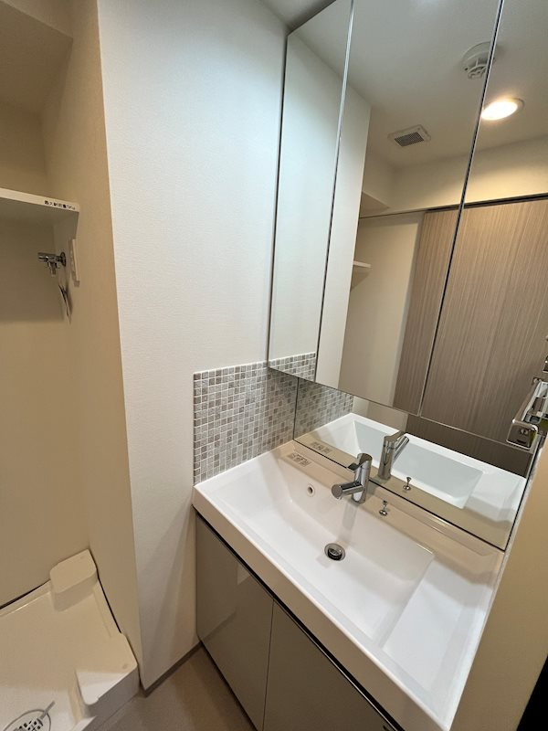 ステージグランデ台東根岸アジールコートの洗面所