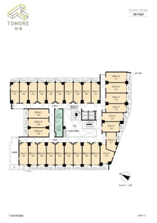 【区画図】 | TOMORE田端 | 3階平面図