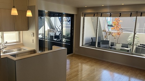 Ｂｒｉｌｌｉａ恵比寿ｉｄの居間・リビング|リビング　15.7畳（2026年１月撮影）