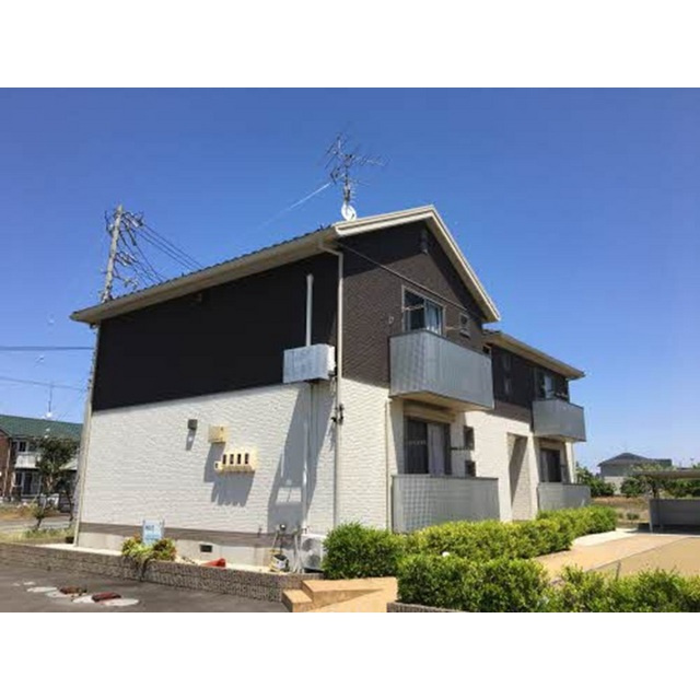 瑞穂市犀川２丁目のアパートの外観