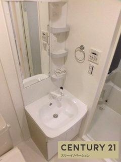 インザライフ大正RESIDENCEの洗面所|★シャンドレ付き独立洗面台★