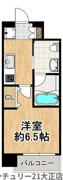 インザライフ大正RESIDENCEの間取り|★１・３・５号タイプ★