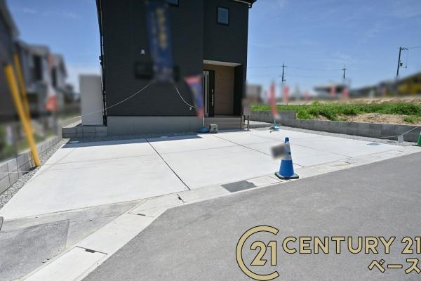 リーブルガーデン矢田町 １号棟 ／新築一戸建の駐車場|■現地撮影写真■