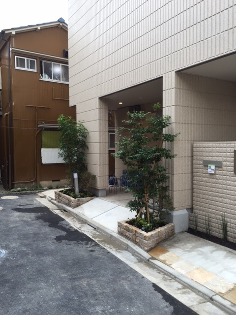 モーブ入新井のエントランス