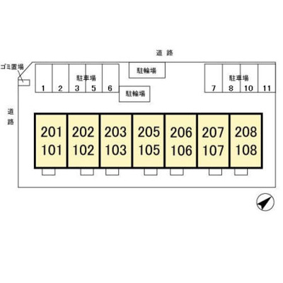 【区画図】 | ラマージュおおたかの森