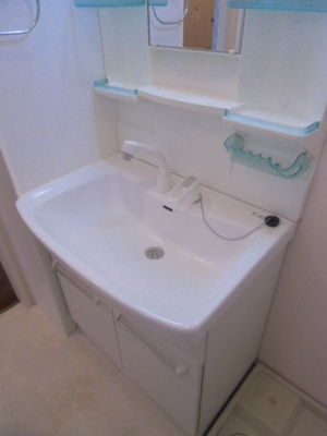 【独立洗面台】 | ラマージュおおたかの森 | 洗髪洗面化粧台