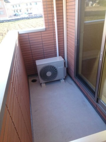 ヴィラージュ平井のバルコニー