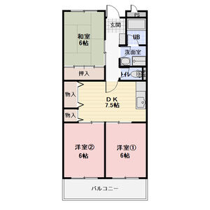 Limpia村瀬の間取り