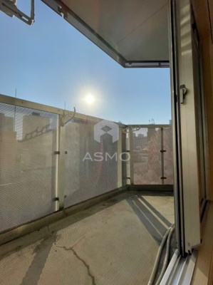 【バルコニー】 | クラビス上町台 | 同マンション別部屋　参考写真