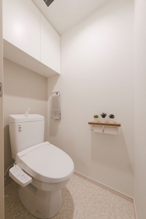 【トイレ】 | モデルルームなので家具家電などはつきません