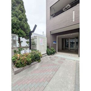 福岡市博多区博多駅南３丁目の賃貸マンションのエントランス