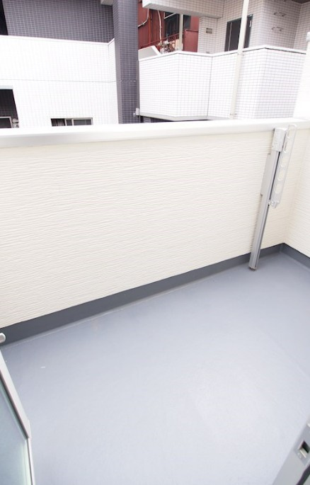 チャルテ西早稲田のバルコニー