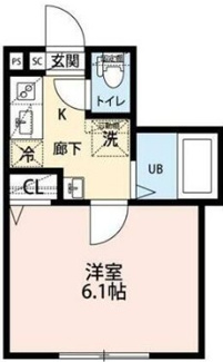 【間取り】 | グランクオール明大前 | 間取りです。