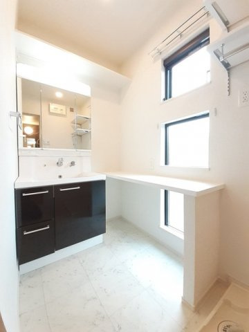 サムスリーの洗面所