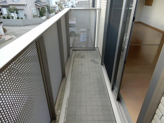 サンゴールドのバルコニー