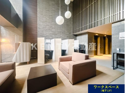 【ロビー】 | ベルファース目黒 | ゆとりのあるロビーです