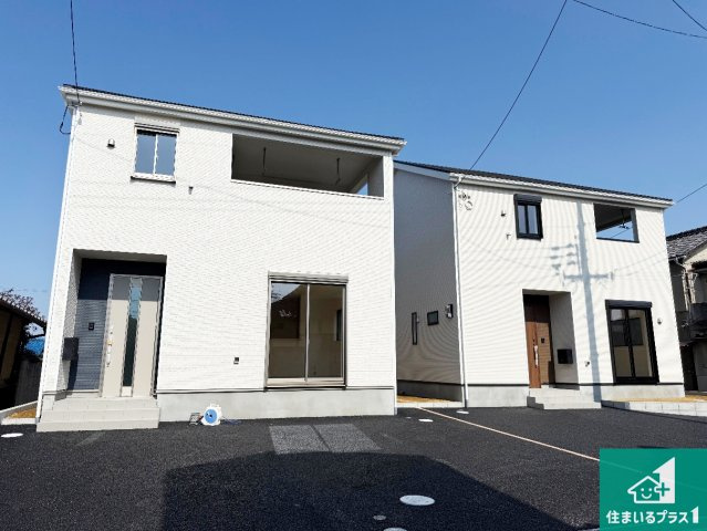 岸和田市岡山町　第9期　新築一戸建ての外観|安心の10年保証！外観を美しく保ち、雨水で汚れを落とします！気になることがありましたら、お気軽にお問い合わせください！