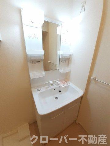 ルーベル柞原の洗面所