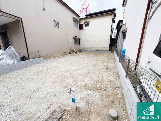 枚方市黄金野　第1期　新築一戸建ての外観|周辺は落ち着いた街並みの住宅地！子育てがしやすい住環境です！まだ未完成ですが、現地でしかわからない事もございます。是非一度ご覧ください。