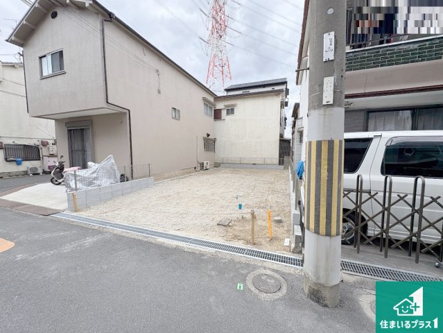 枚方市黄金野　第1期　新築一戸建ての外観|周辺は落ち着いた街並みの住宅地！子育てがしやすい住環境です！まだ未完成ですが、現地でしかわからない事もございます。是非一度ご覧ください。