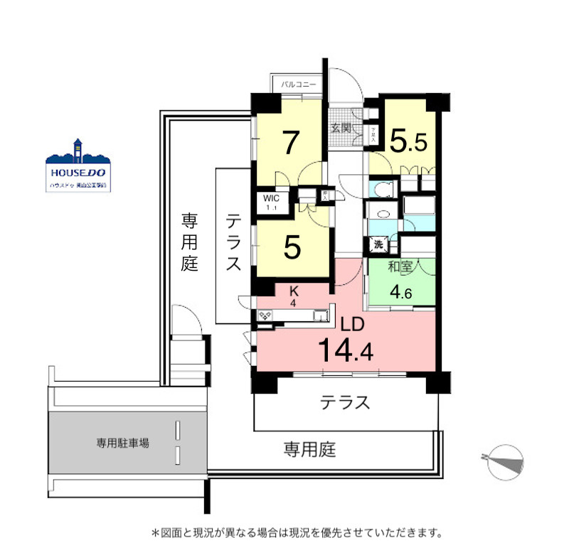 ペット可！専用駐車場付き！ザ・パークハウス相生山