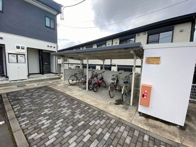 【その他】 | レオパレスグランディⅠ | 駐輪場