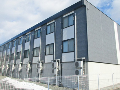 【外観】 | レオパレスグランディⅠ | 外観もきれいです