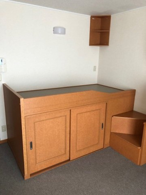 【寝室】 | レオパレスエコー | 寝室です