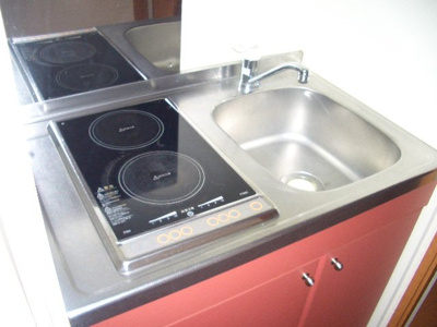 【キッチン】 | レオパレス西文化ＳＲ | 使いやすいキッチンです