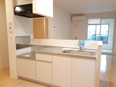 【キッチン】 | ラインハイトⅡ | きれいなキッチンです