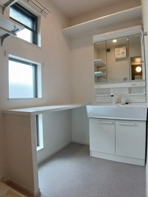 【洗面所】 | クラール仙北 | 洗面所です