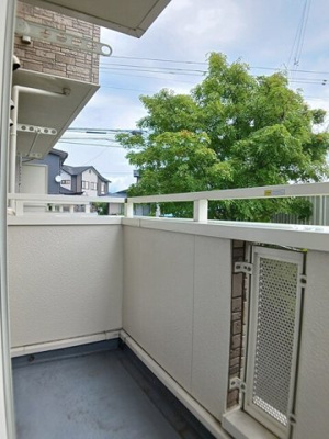 【バルコニー】 | グローリーハウスＡ | バルコニー付きです