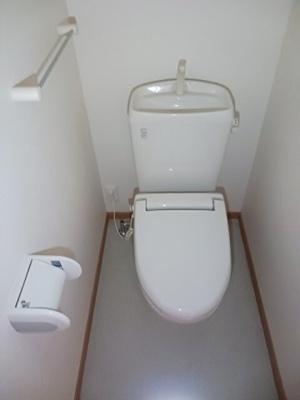 【トイレ】 | グローリーハウスＡ | シンプルで使いやすいトイレです