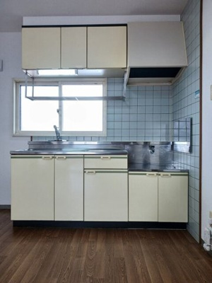 【キッチン】 | トレジャー２号館 | お料理しやすいキッチンです